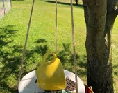 Vintage Fiestaware mug Bird Feeder