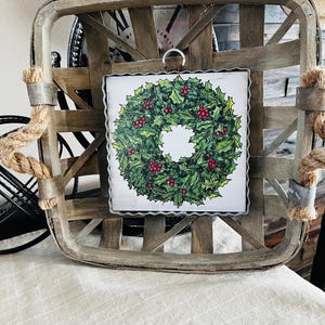 tobacco leaf wreath Tobacco Wreath