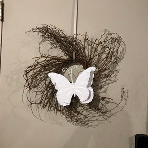 Butterfly Twig Wreath