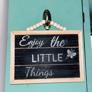 Inspirational Wood Sign