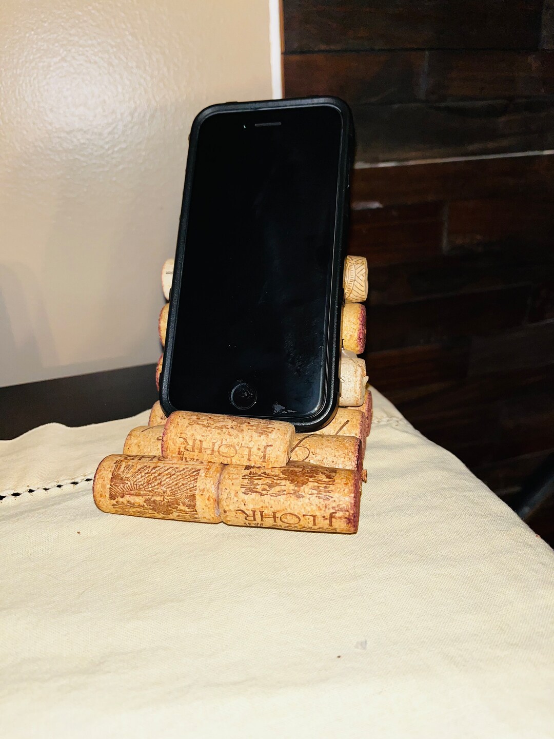 Cork Phone Holder Etsy