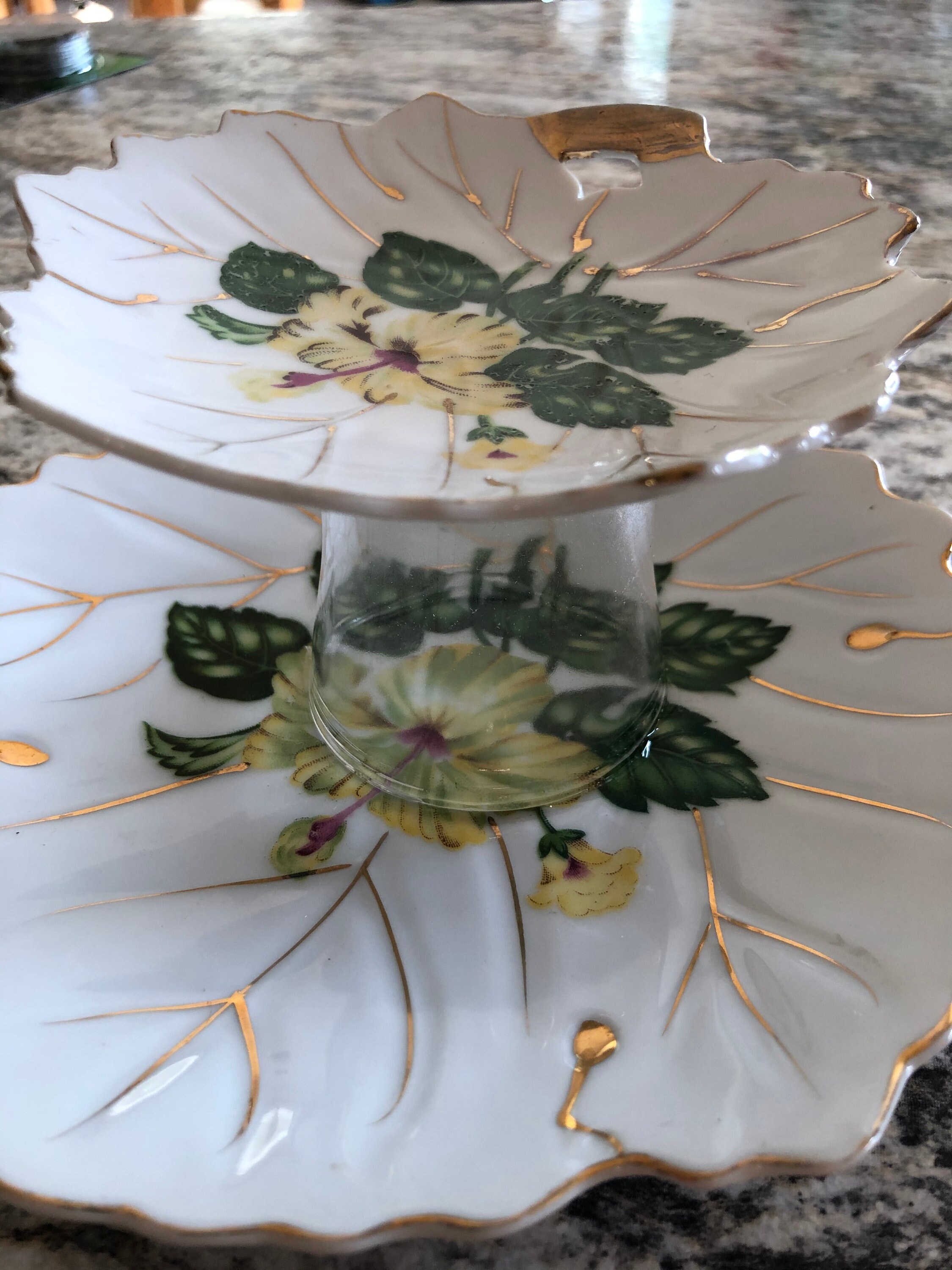 Vintage Candy Dish / Tiered Tray Etsy UK