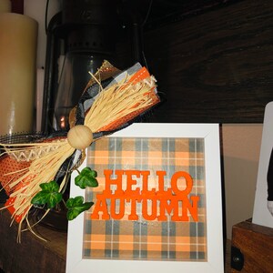 Hello Autumn Sign