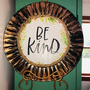Be Kind Plate and Stand