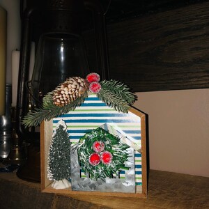 Wintery House Sign