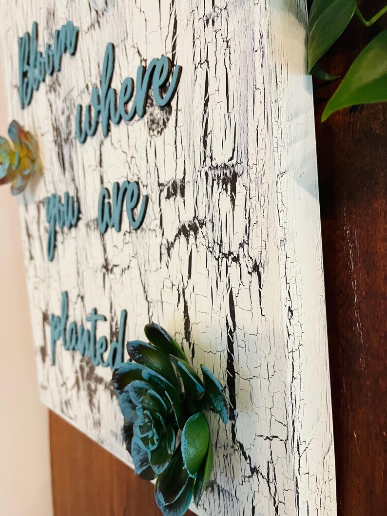 Planted Event Sign Bloom Where You Are Planted Sign - Etsy