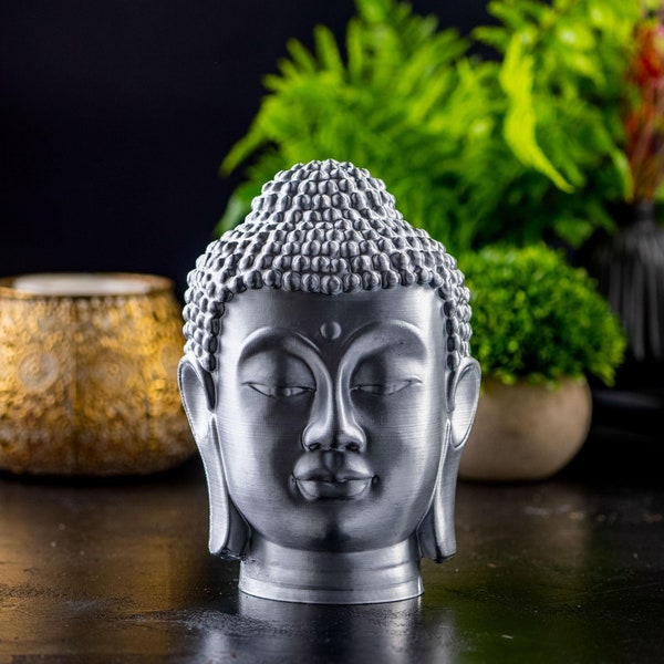 XXL Buddha head decoration