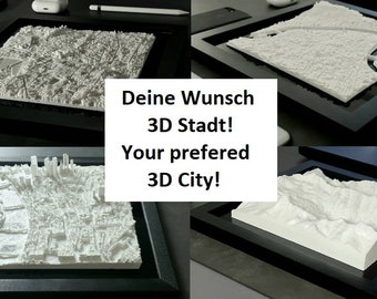 3D City - Deine Wunsch 3D Stadt