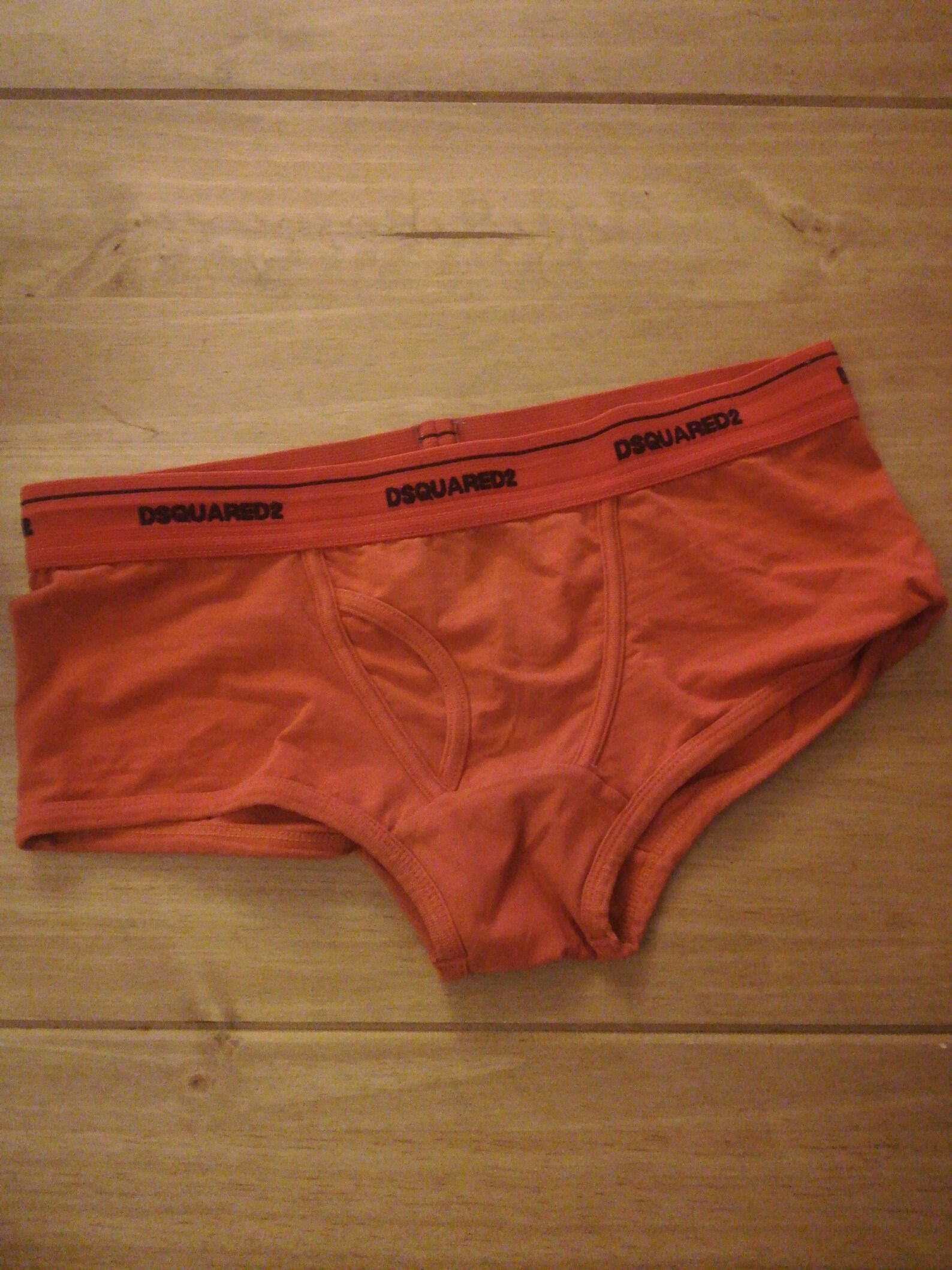 Mens DSQUARED2 Orange Boxer Briefs Size Medium Used & Worn Etsy