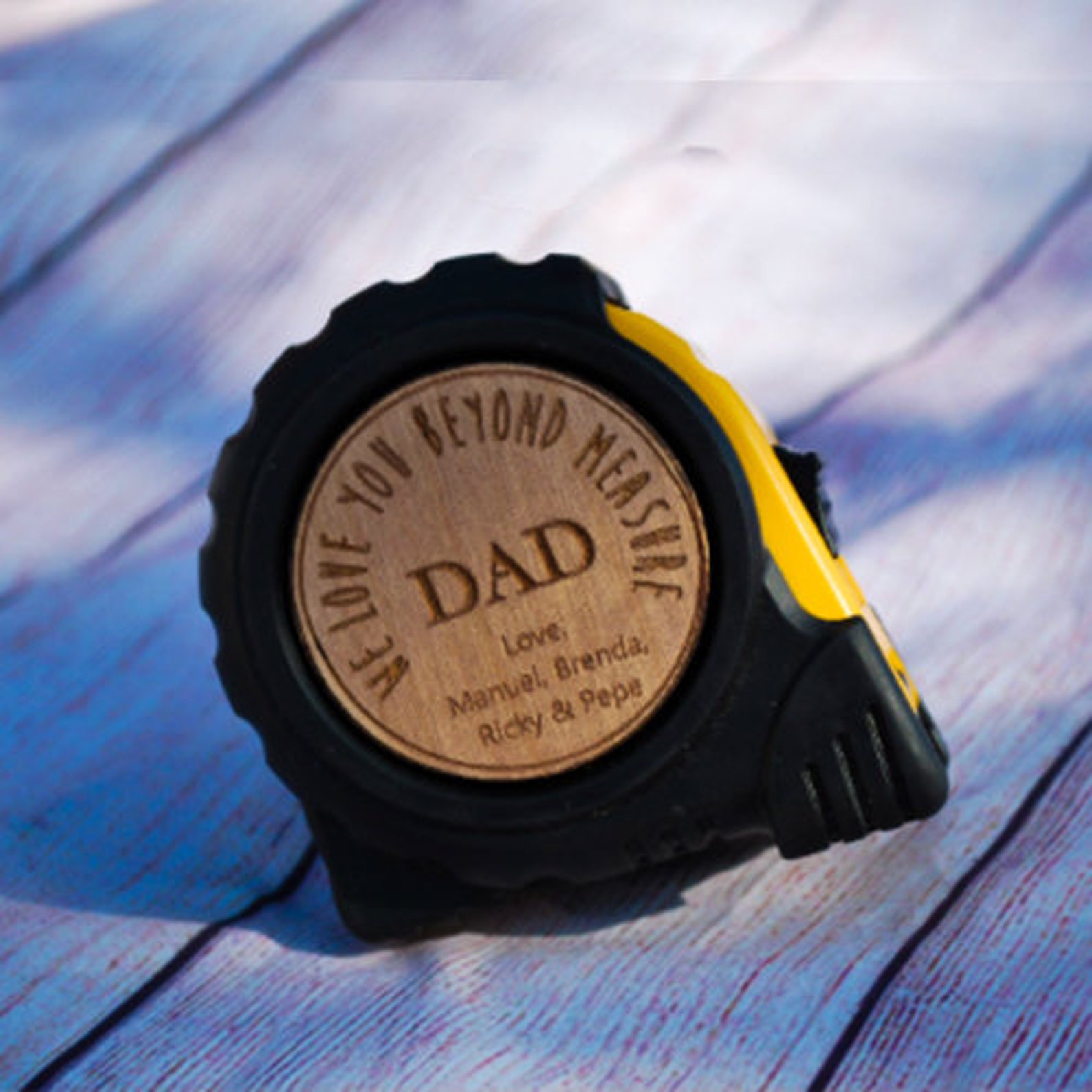 Personalized Tape Measure Father's Day Gift metal Etsy