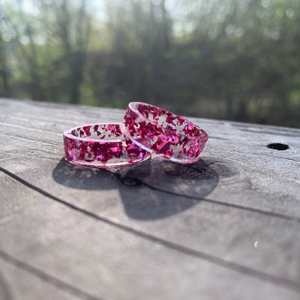 Ringe (Blattgold), „Pink Princess“