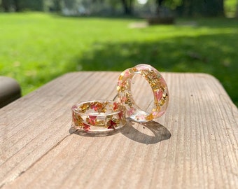 Schmetterlings-Ring, „Champagne-Gold Alice”