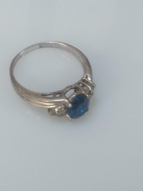 1960's Sapphire Ring - image 2