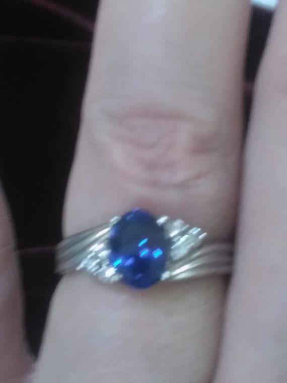 1960's Sapphire Ring - image 3