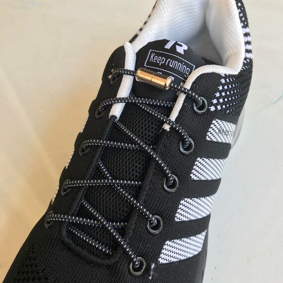 GoodgoodsMarketShop 3 Pairs No Tie Elastic Shoelaces Lock Shoe Laces Strings for Adults Kids Athletic Sneakers Running
