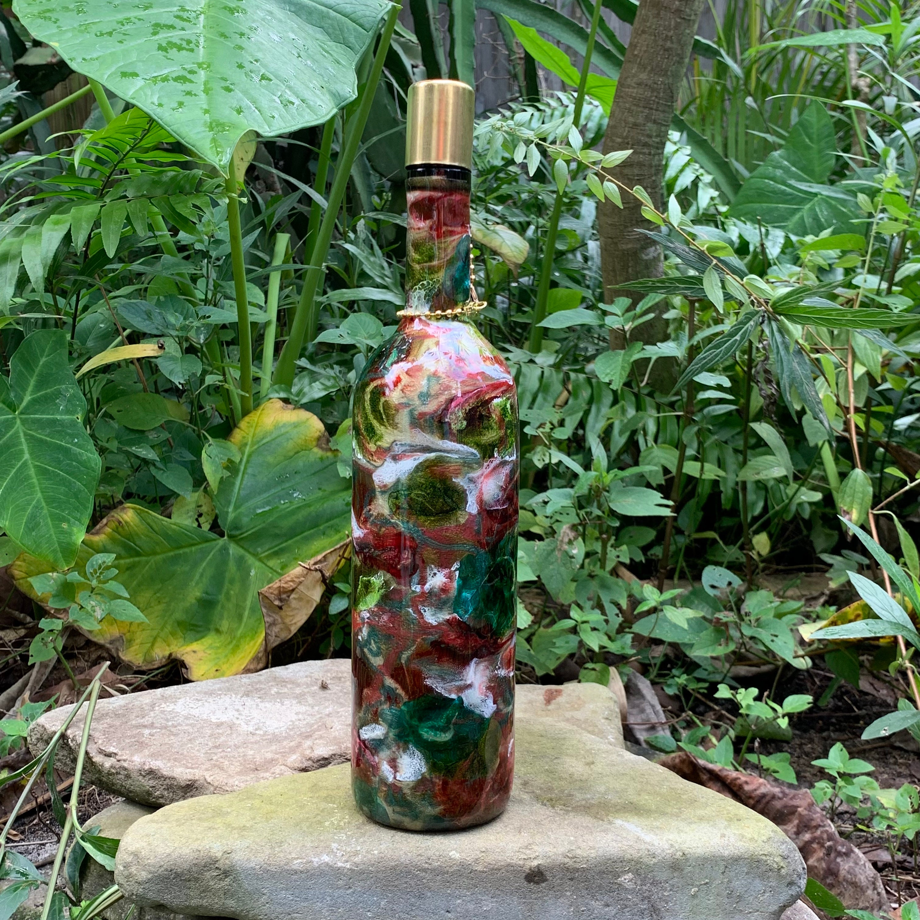 Wine Bottle Tiki Torch. Etsy