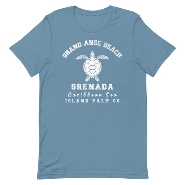 Grand Anse Beach Grenada Unisex t-shirt/Men's Grenada shirt/Women's Grenada tee/Caribbean cruise shirt/Grenada souvenir gift/comfy sea tee