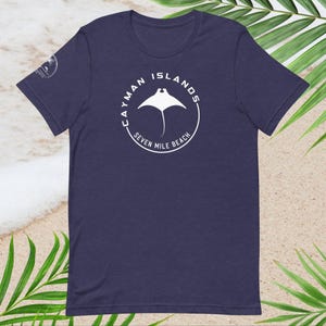 Cayman Islands Stingray t-shirt/Grand Cayman/Caribbean/Little Cayman/Cayman Brac/Stingray Cruise tee/Seven Mile Beach tee/Stingray men&#39;s tee