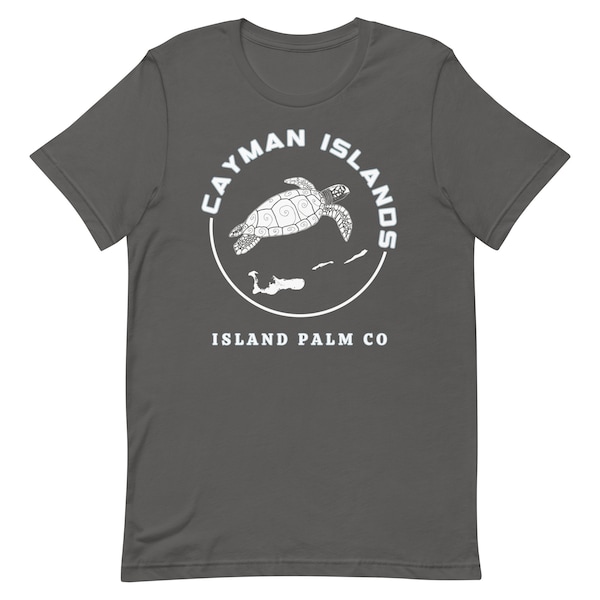 Cayman Islands sea turtle unisex t-shirt/Cayman men's shirt/Cayman women's tee/Cayman cruise shirt/Cayman souvenir beach vacation t-shirt