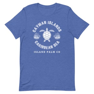 Cayman Islands unisex t-shirt/men&#39;s Cayman Islands souvenir shirt/women&#39;s Cayman sea turtle tee/Cayman cruise shirt/Cayman Islands gift top