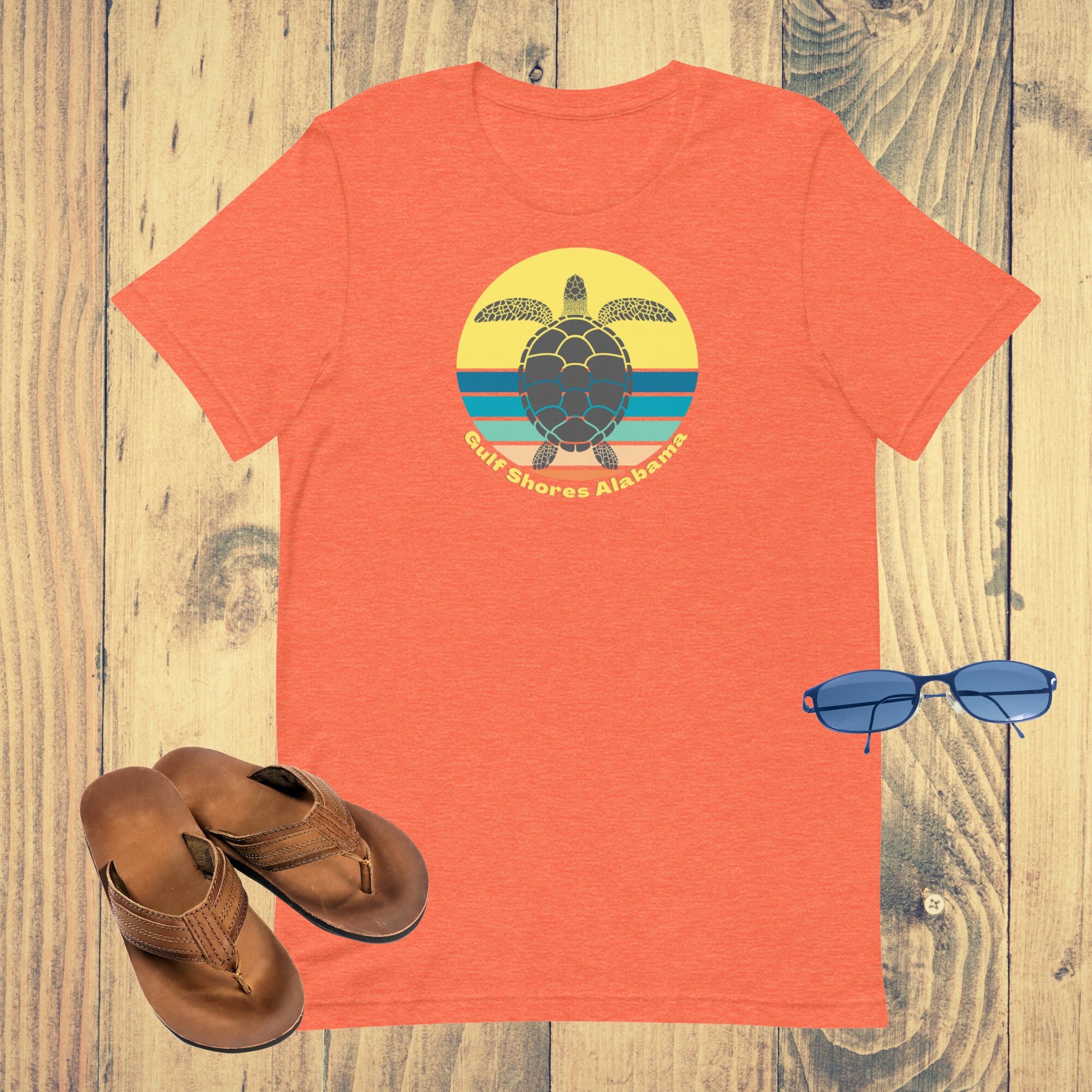 Gulf Shores Alabama Tshirt/gulf Shores/beach/alabama/sea Turtle Gulf