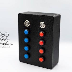 PC BUTTON BOX with 10 functions for sim racing,truck sim or flight sim