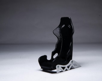 Phone stand race seat 3d printed