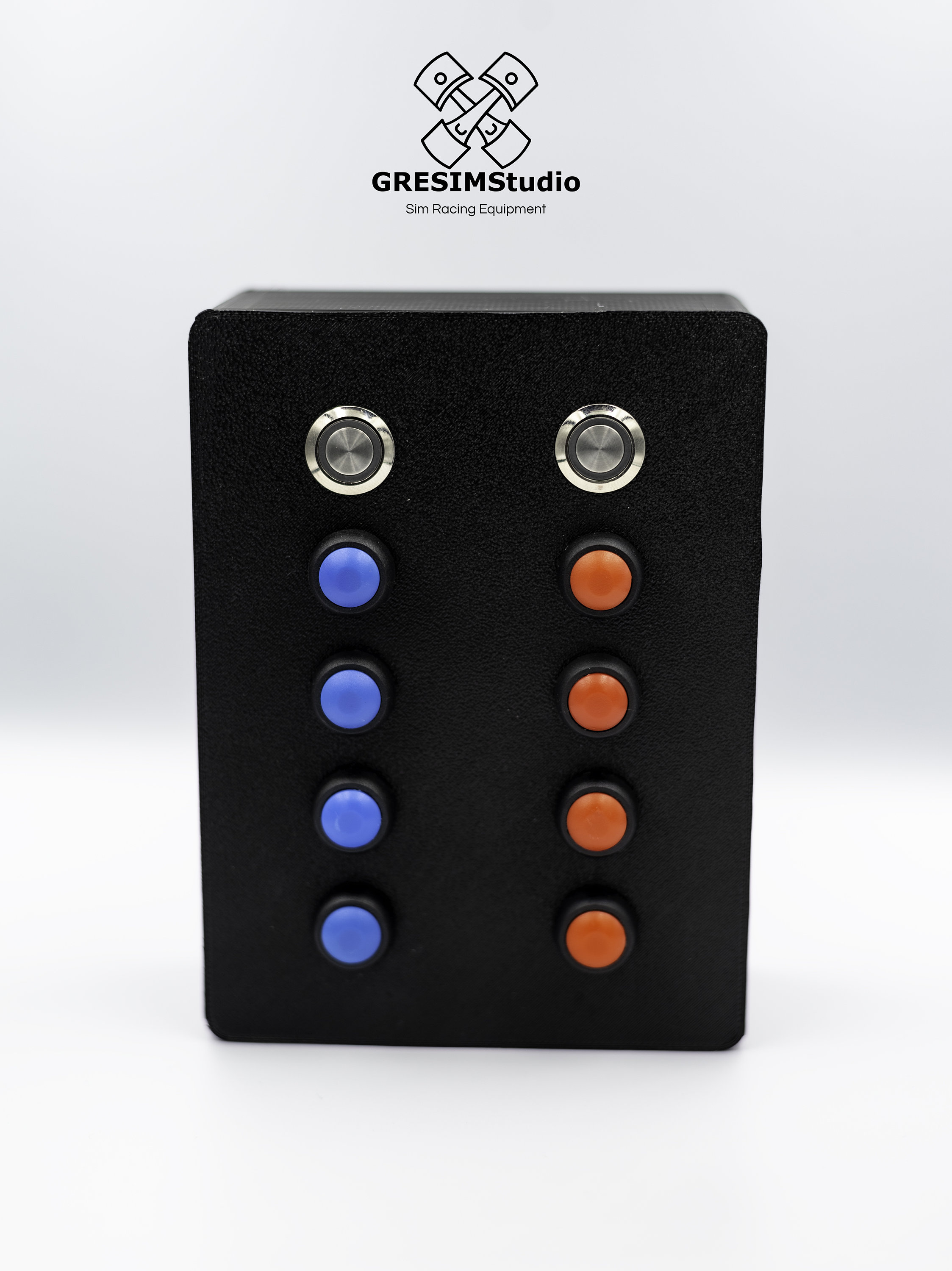 PC BUTTON BOX With 10 Functions for Sim Racing,truck Sim or Flight Sim ...