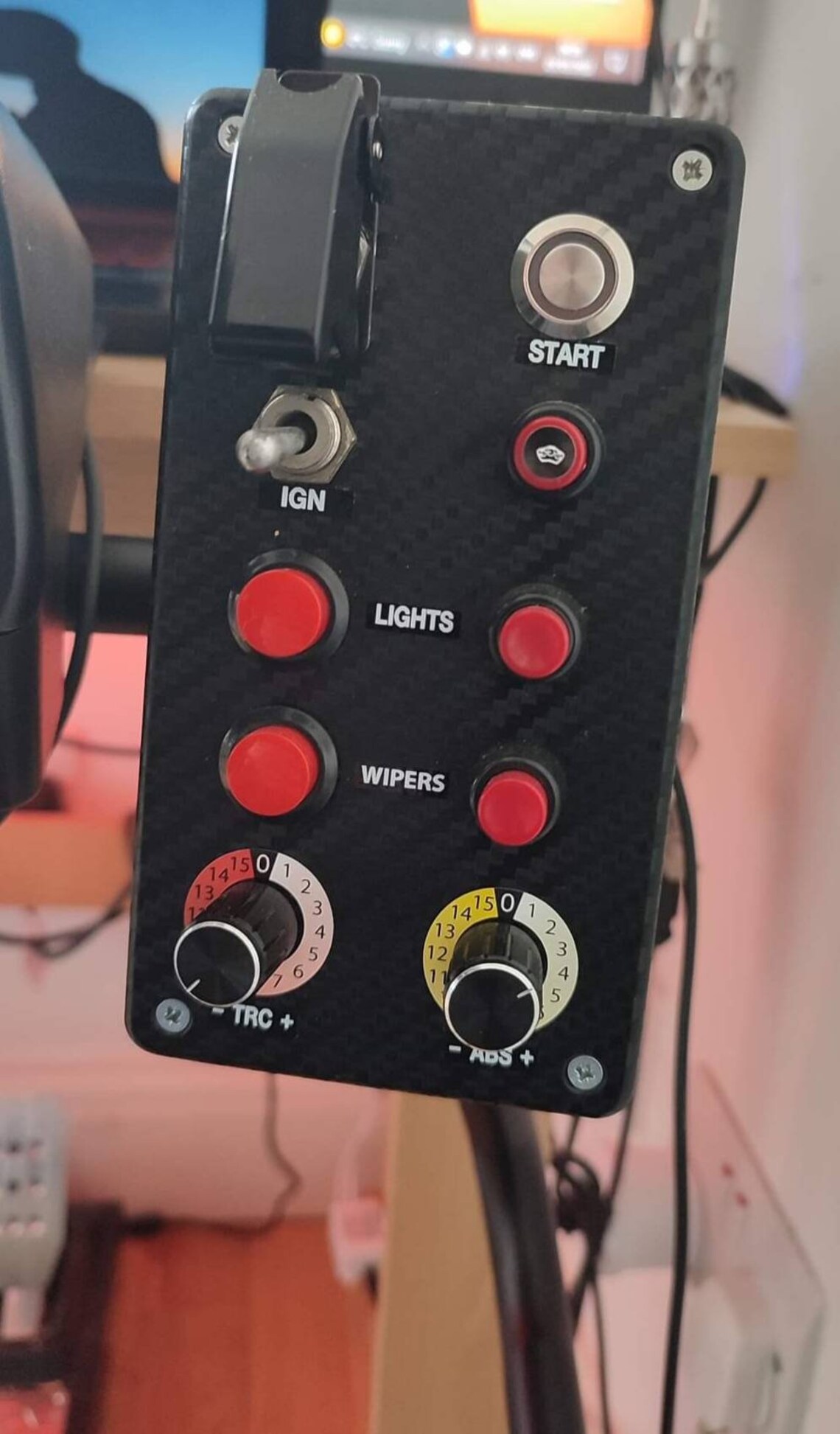 PC Sim Racing Button Box, 12 Outputs - Etsy