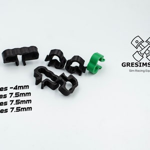 Cable Management Clip for Sim  Racing Profile Rig  / sim racing cable management / 4 sizes available