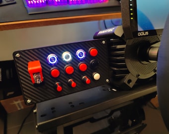 PC-USB】シムレーサー向け ボタンボックス (28) PC USB 28 Functions