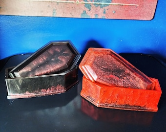 Coffin-Shaped Trinket Box