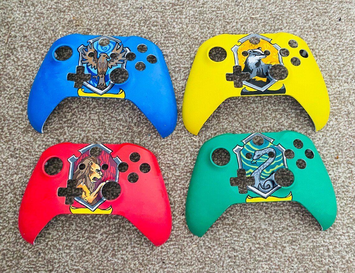 Ravenclaw Hand Painted Custom Controller Faceplate Xbox One Etsy