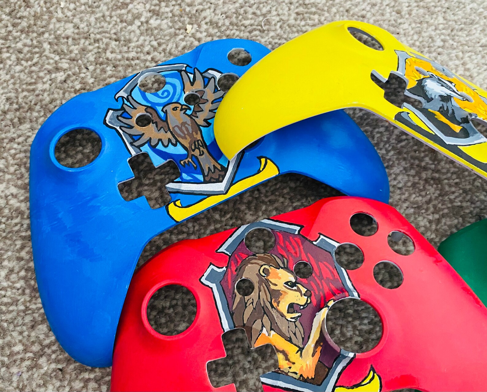 Ravenclaw Hand Painted Custom Controller Faceplate Xbox One Etsy