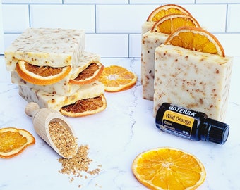 Orange Soap Bar | Organic Orange Soap