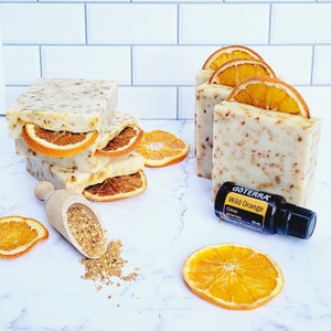 Orange Soap Bar | Organic Orange Soap