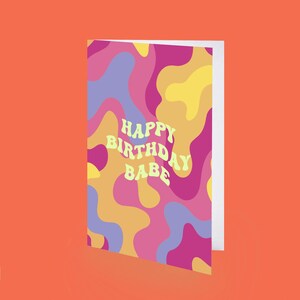 Carta di buon compleanno bambino