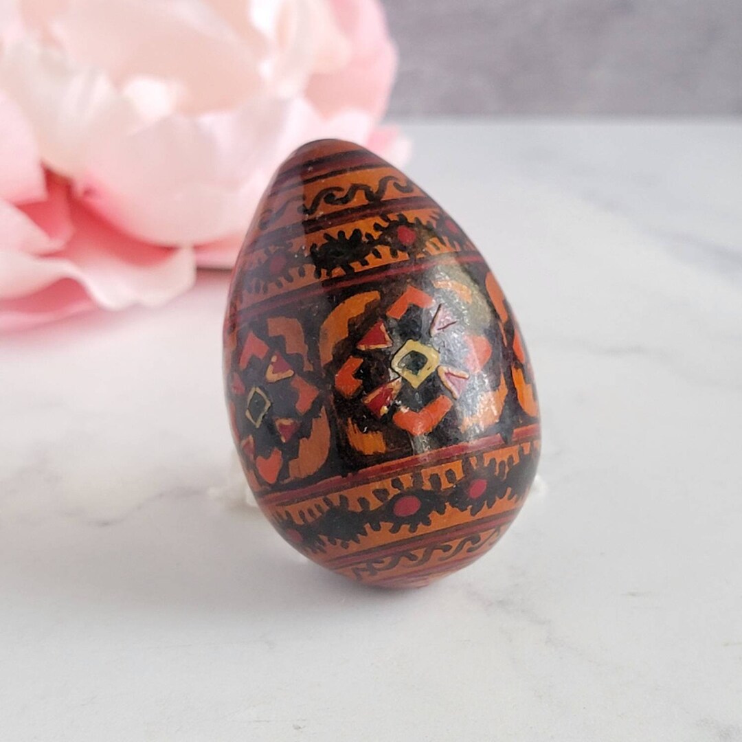 Pysanka Ukrainian Easter Egg Handmade, Hand Painted, 3" - Etsy