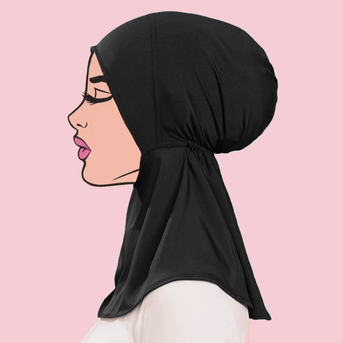 Hijab Ninja Inner Underscarf Undercap Etsy