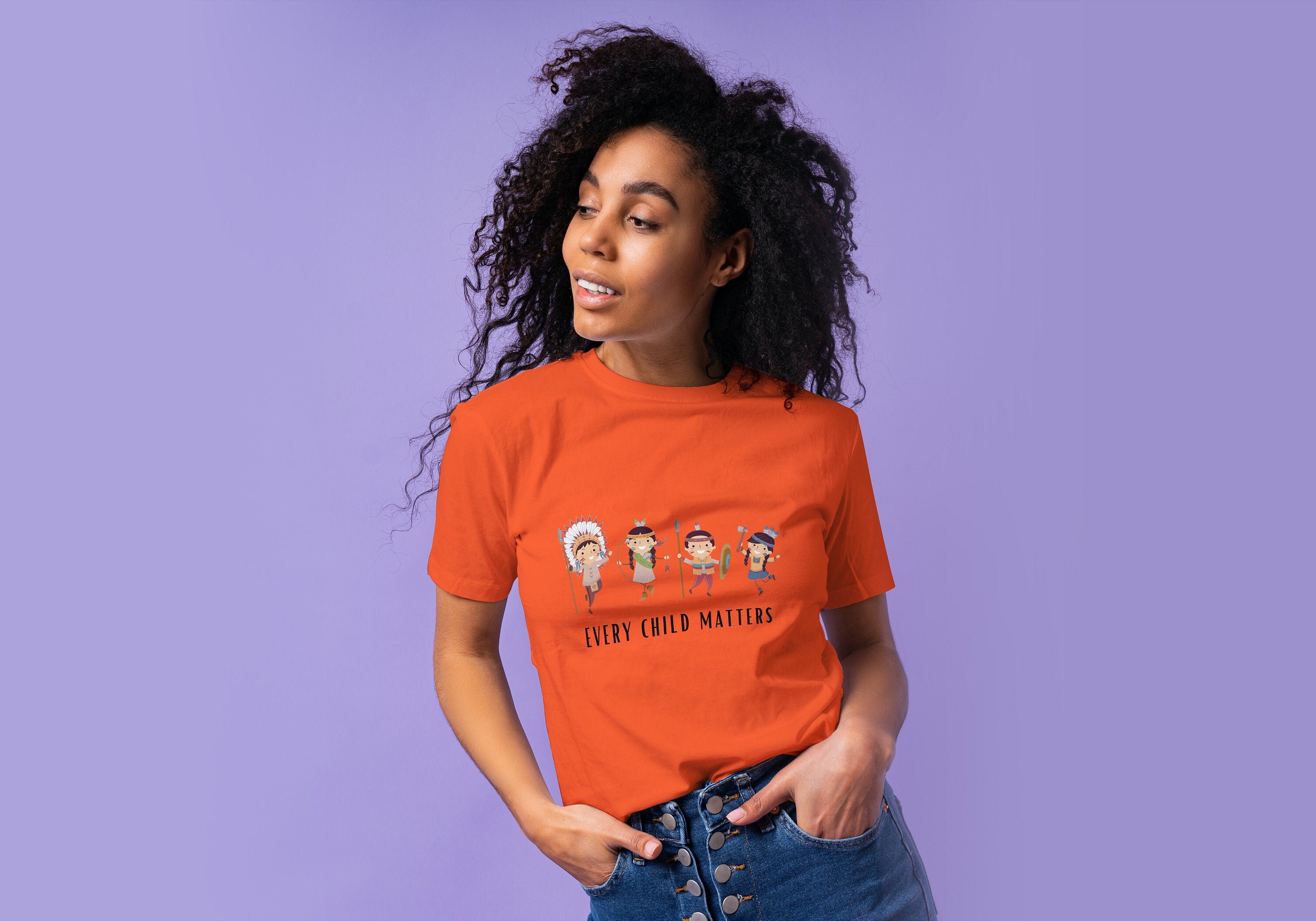 Orange Shirt Day Every Child Matters Unisex Tshirt - Etsy