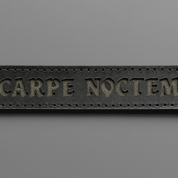 Leather Velcro Patch Etsy