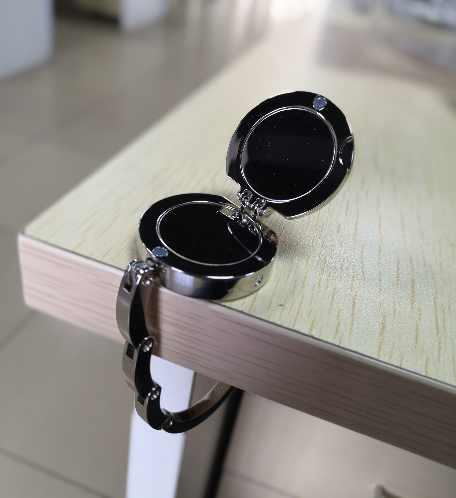 Personalised Handbag Table Hooks With Mirror Gifts for Women Etsy UK