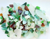 Edinburgh Scottish Sea Glass, Craft Bundle - 900g - mixed size, texture, colour vintage - naturally sea tumbled.