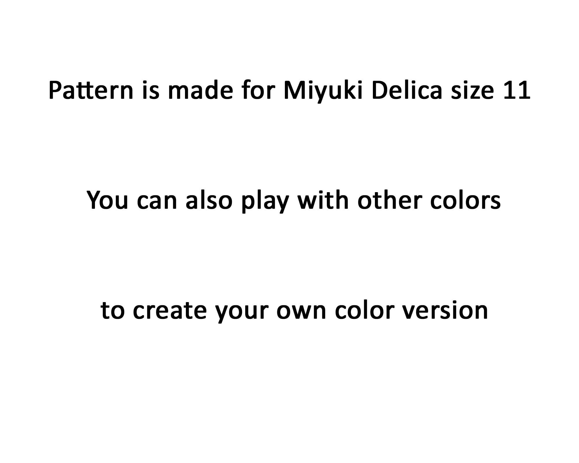 Loom Bracelet Pattern PDF Bracelet Pattern DIY Bracelet Etsy