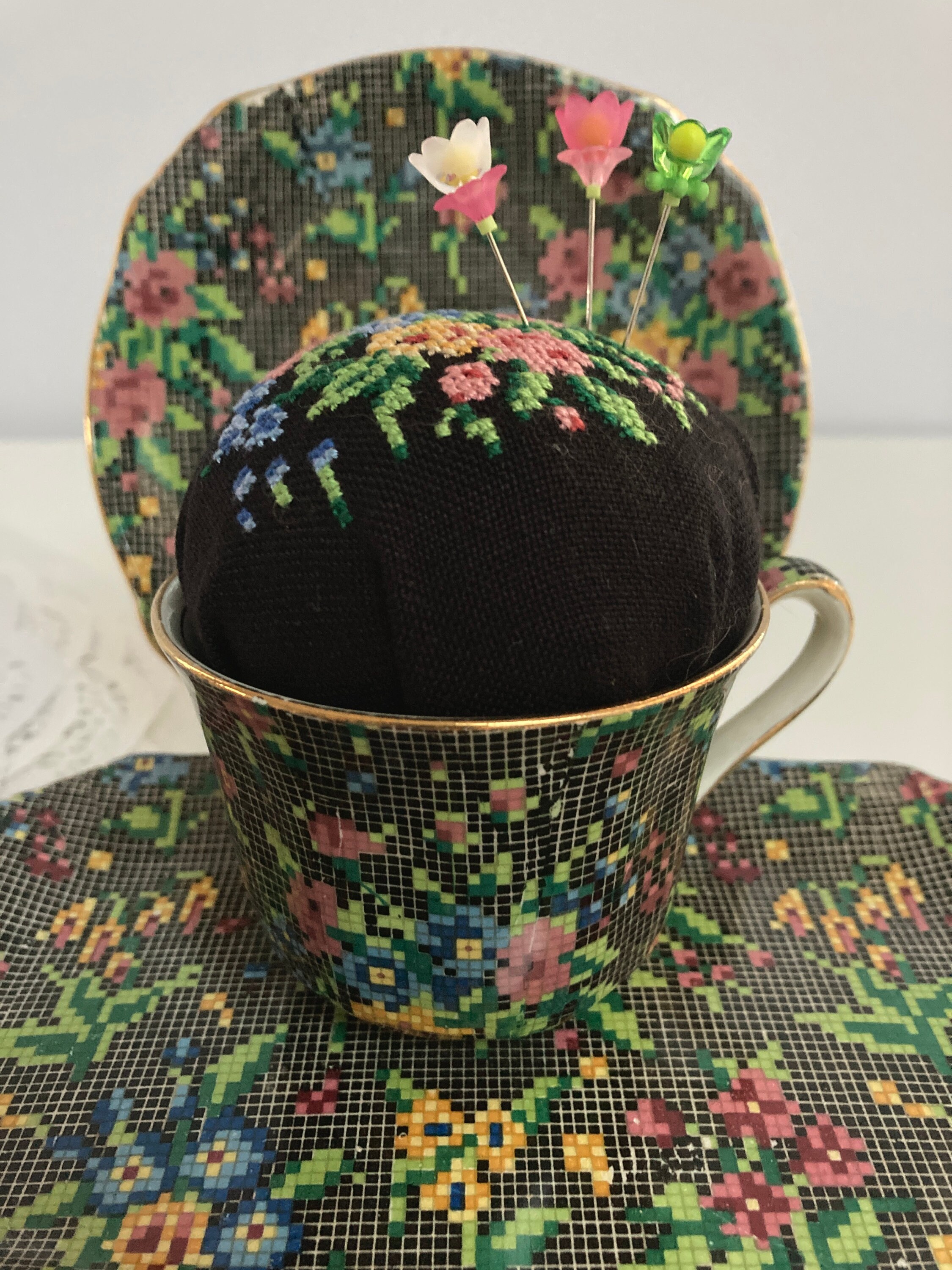 Victorian is a Reproduction of a Bone China Pattern by Royal Winton ...