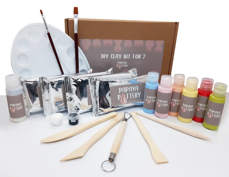 Craft Kit for Adults FOR 2 DIY Kits for Adults Pottery Etsy UK