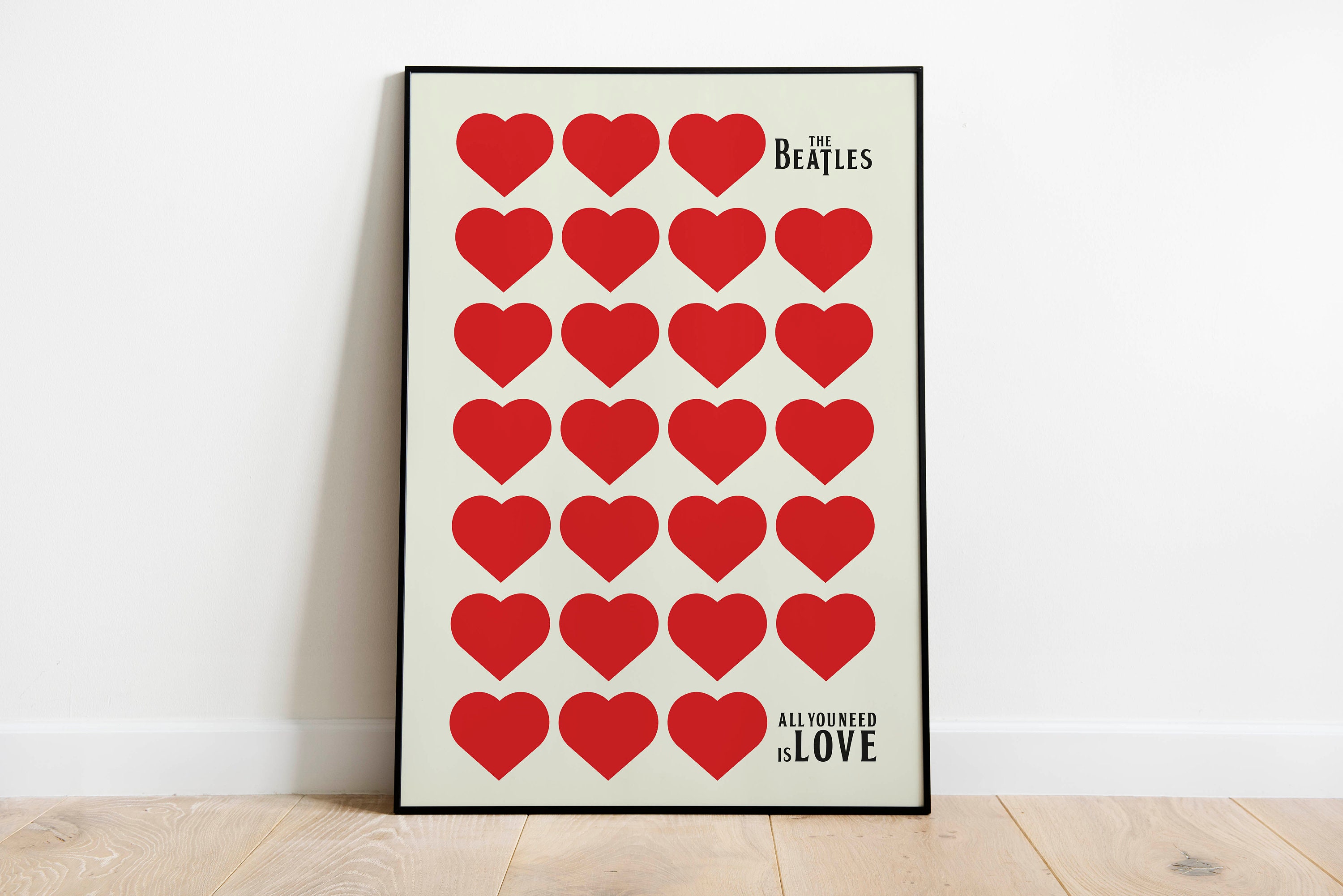 The Beatles All You Need is Love Print, Need is Love Poster, Love Wall ...