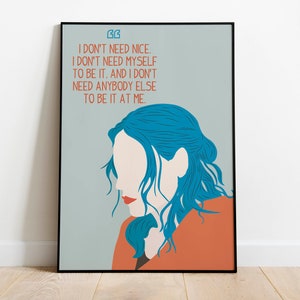 Eternal Sunshine Of The Spotless Mind Poster | Minimalist Movie Quotes Print, Printable illustration Art, Wall Decor
