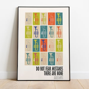 Miles Davis Poster, Jazz Music Posters and Prints for Home Decoration, Motivation Quotes Print, Printable Wall Art