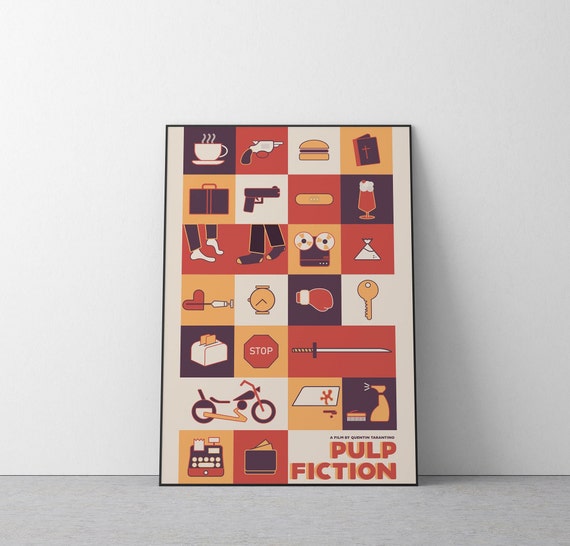 Buy Pulp Fiction Movie Poster, Pulp Fiction Poster Print, Pulp